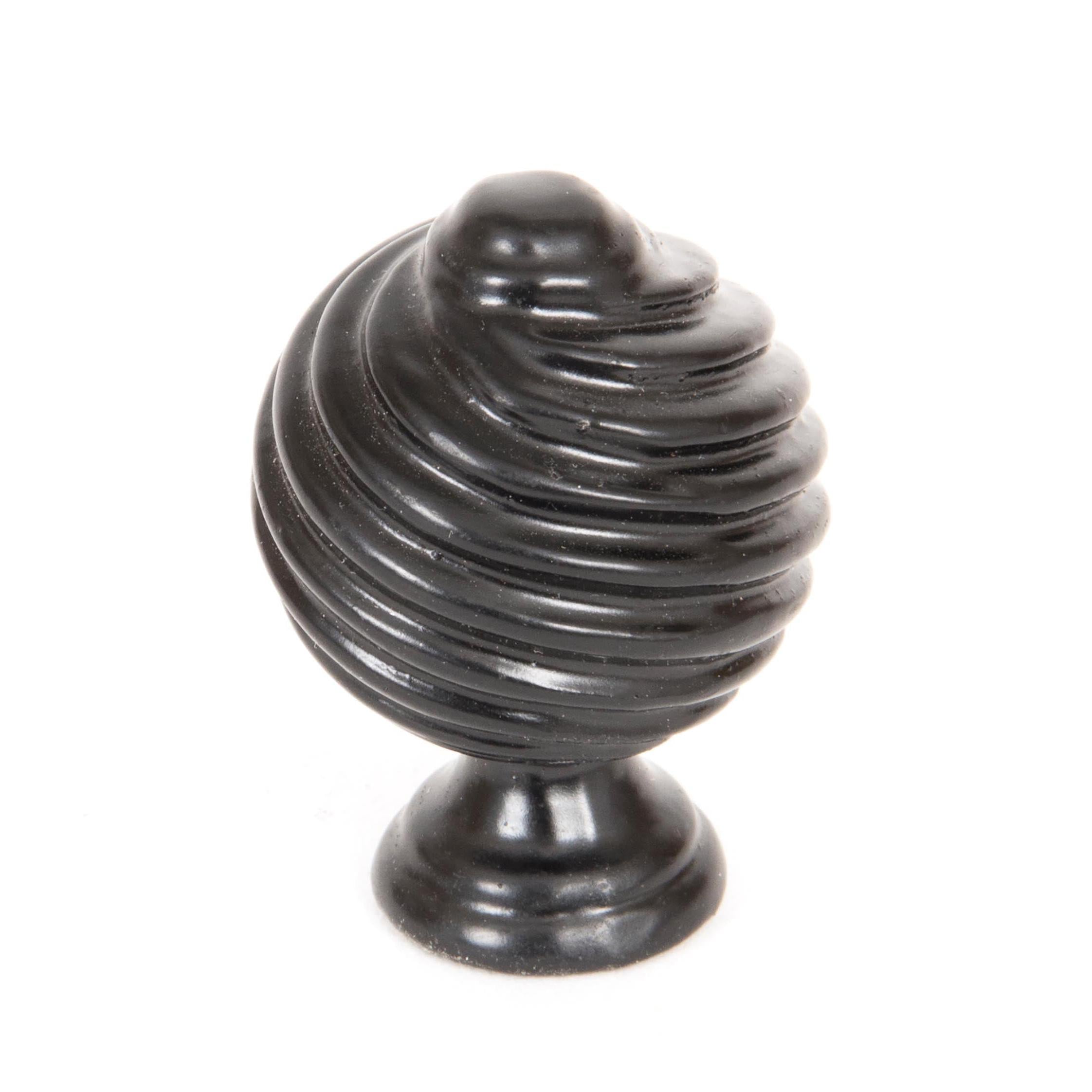 Black Twist Cabinet Knob | From The Anvil - Cabinet Knobs - From The Anvil - Yester Home