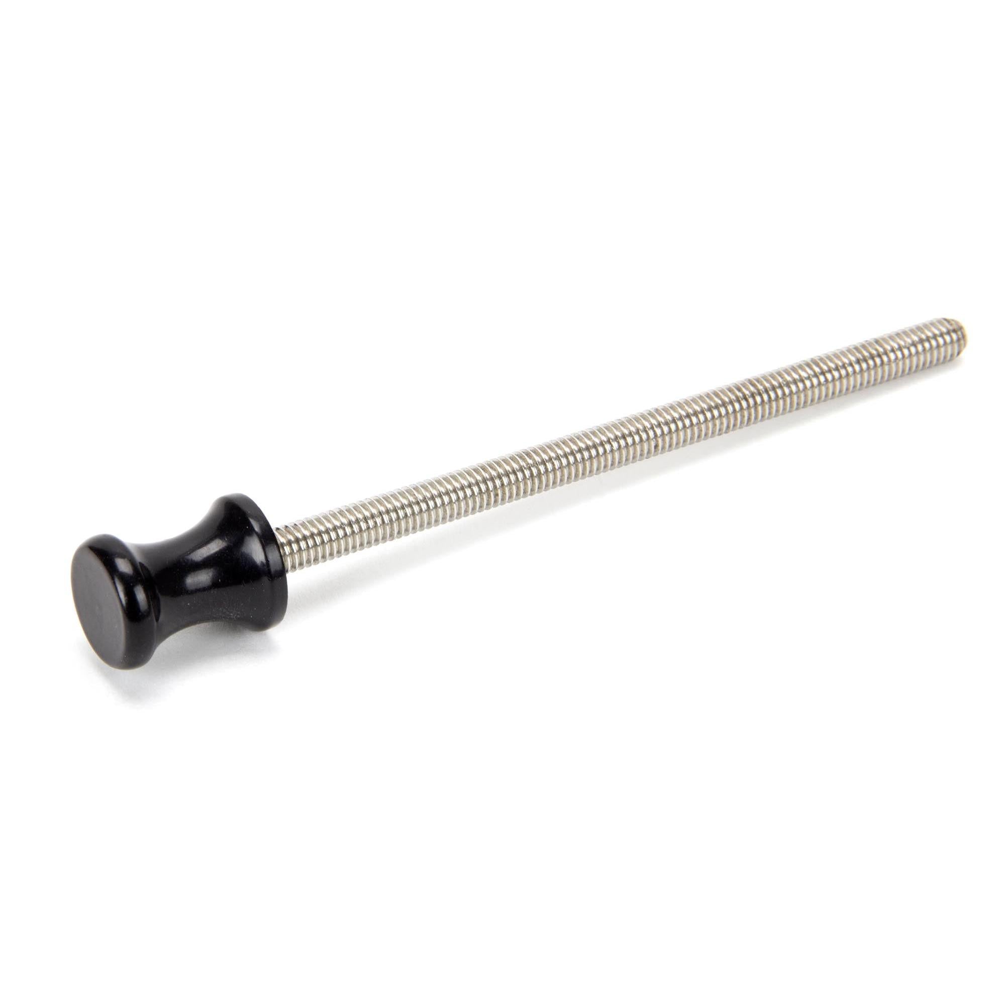 Black ended SS M6 110mm Threaded Bar | From The Anvil - Screws & Bolts - From The Anvil - Yester Home
