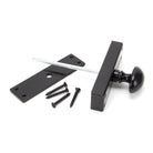 Black knob for Cremone Bolt | From The Anvil-Bolts-Yester Home