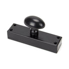 Black knob for Cremone Bolt | From The Anvil - Bolts - From The Anvil - Yester Home