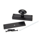 Black knob for Cremone Bolt | From The Anvil - Bolts - From The Anvil - Yester Home