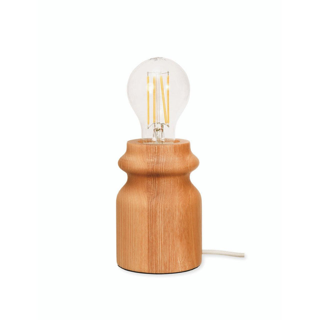 Bloomsbury Bulb Holder Table Lamp - Ash