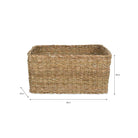Brading Rectangular Basket | Large | Natural - Baskets - Garden Trading - Yester Home