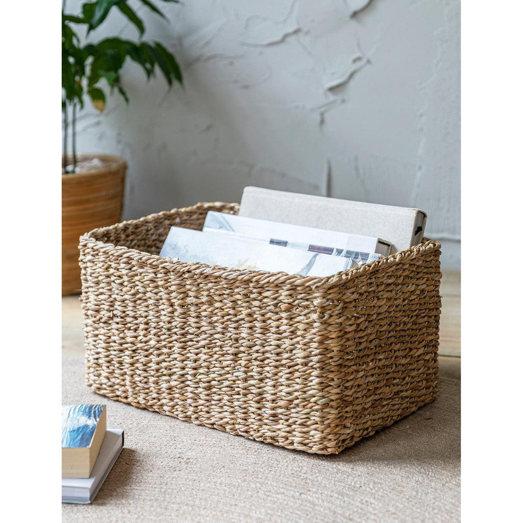 Brading Rectangular Basket | Large | Natural - Baskets - Garden Trading - Yester Home