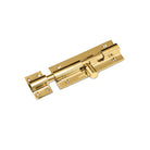 Brass Barrel Bolt 50mm Polished Brass-Latches & Bolts-Yester Home