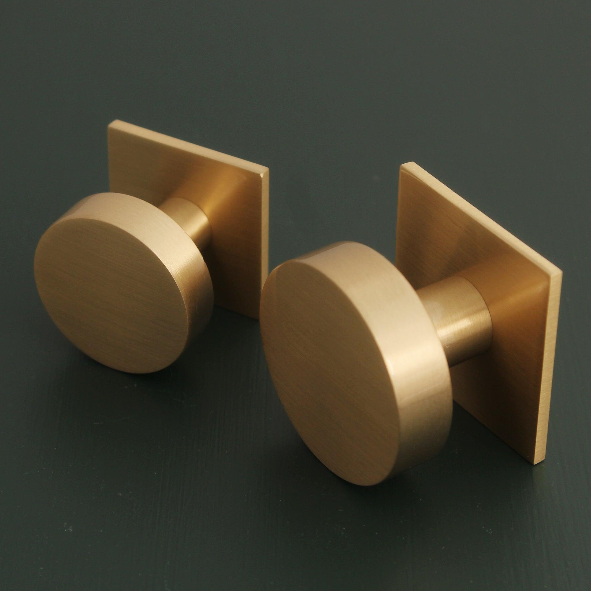 Brass Cambridge Cupboard Handles-Cabinet Handles-Yester Home