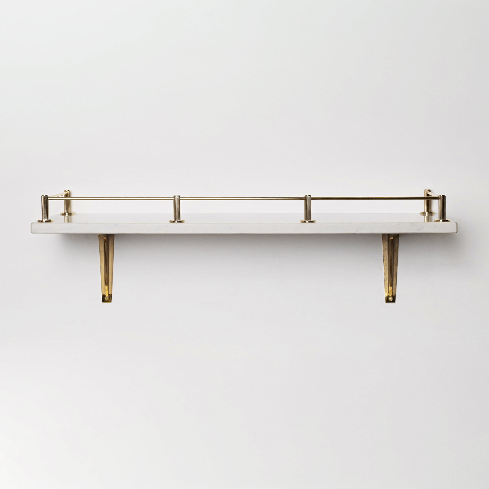 Claverley Gallery Shelf Rail | Polished Brass - Gallery Rails - Yester Home - Yester Home