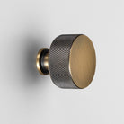 Brass Knurled Henley Cupboard Handles-Cabinet Handles-Yester Home