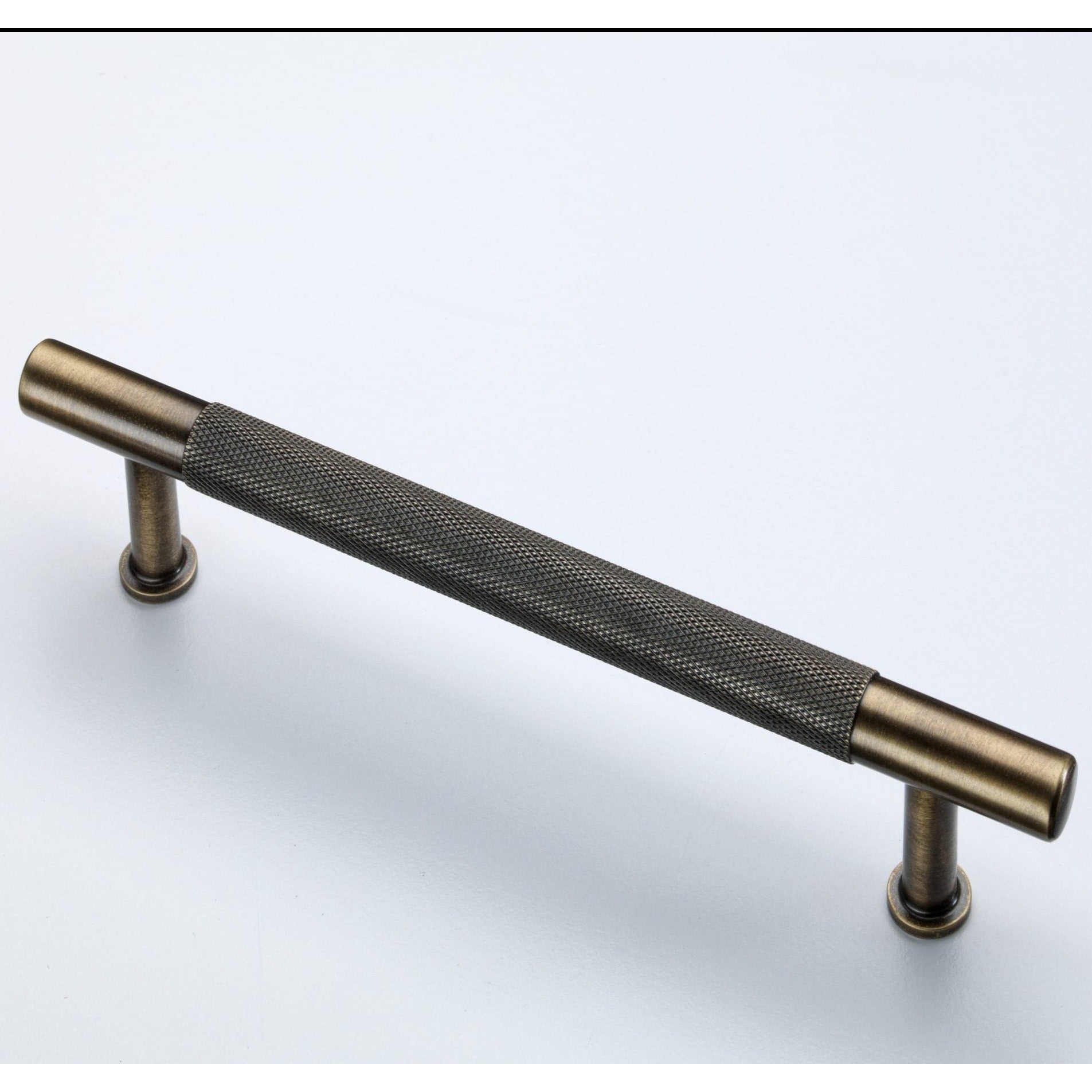Brass Knurled Henley Cupboard Handles-Cabinet Handles-Yester Home