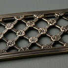 Brass Lattice Door Push Plate - Finger Plates - Yester Home - Yester Home