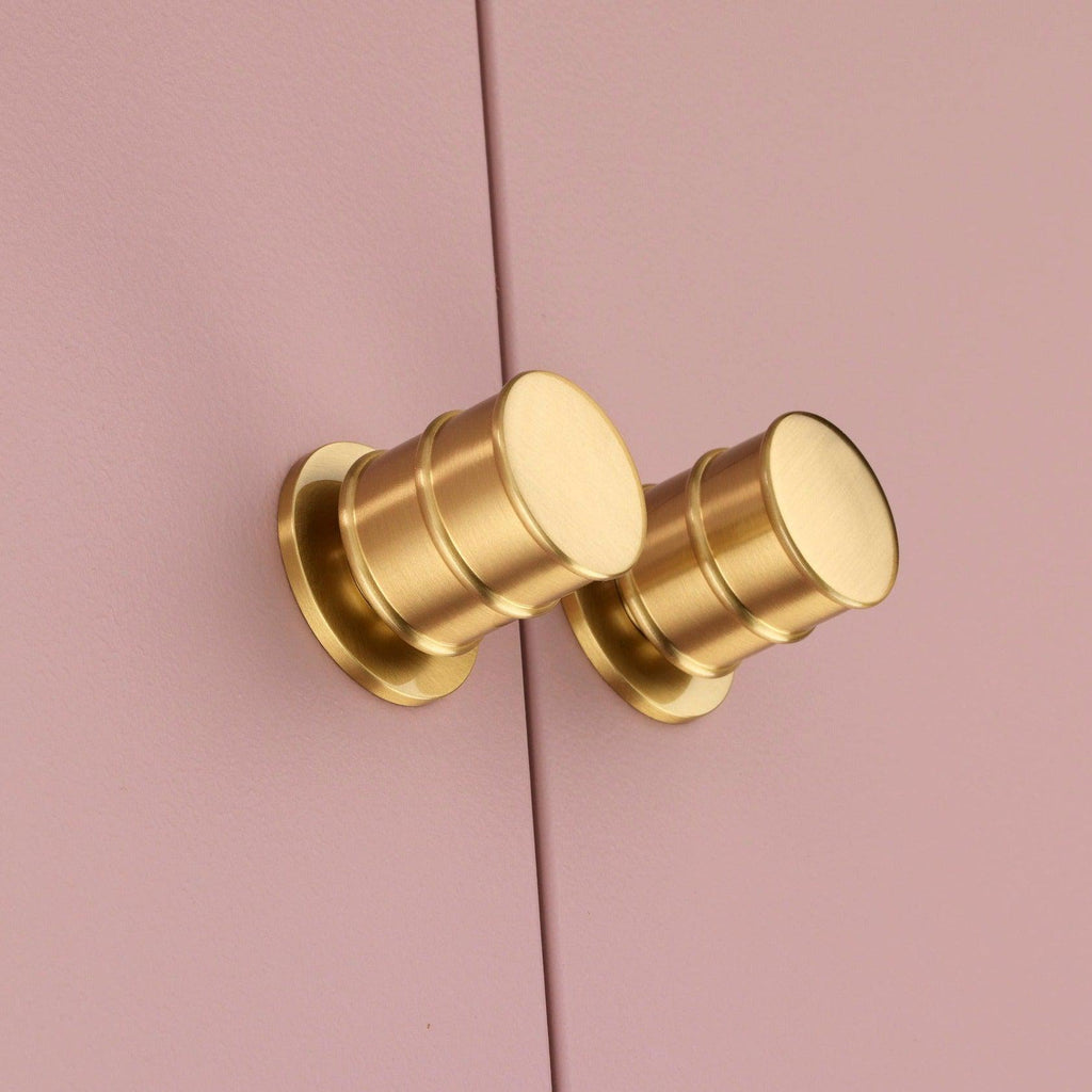 Brass Orkney Cupboard Handles-Cabinet Handles-Yester Home