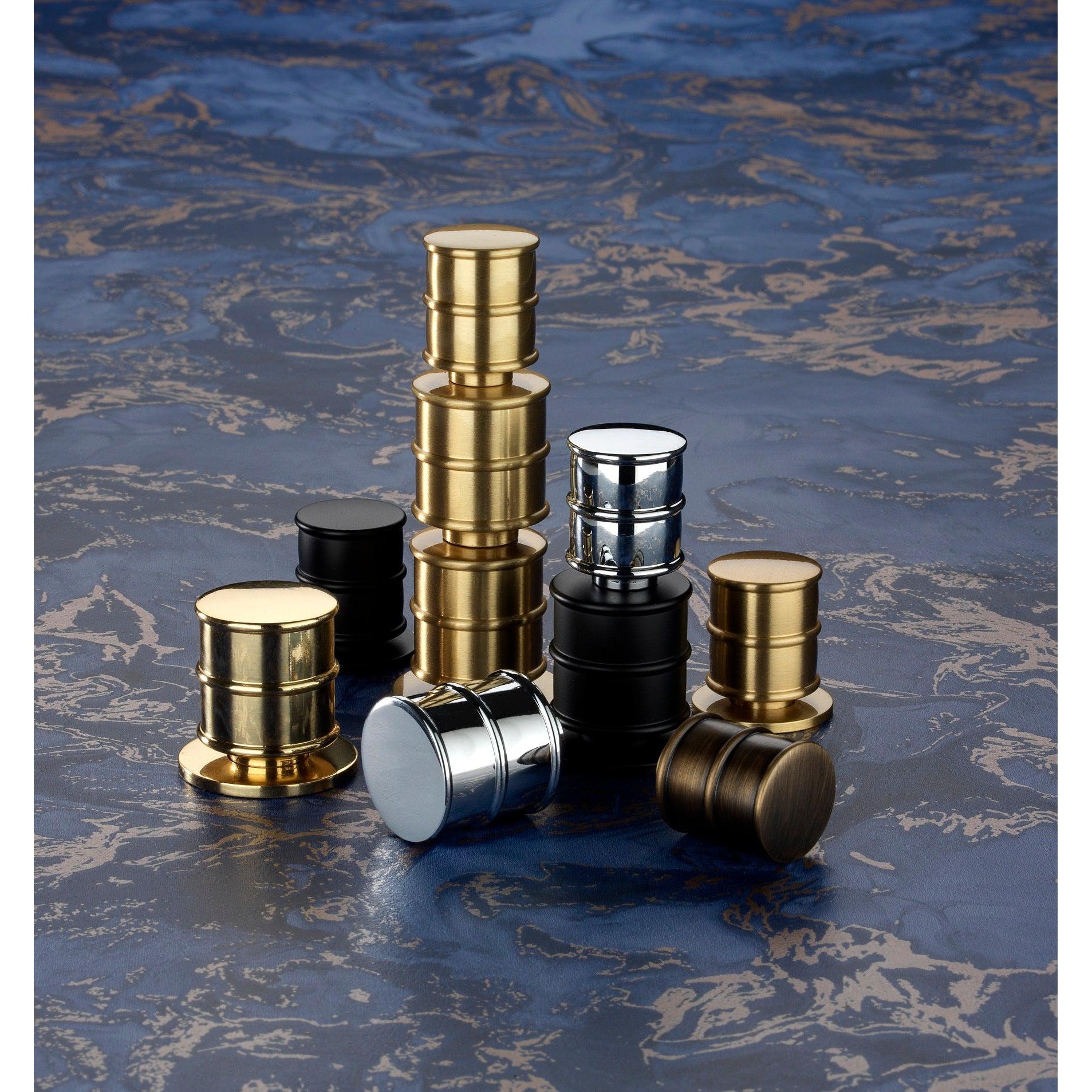 Brass Orkney Cupboard Handles-Cabinet Handles-Yester Home