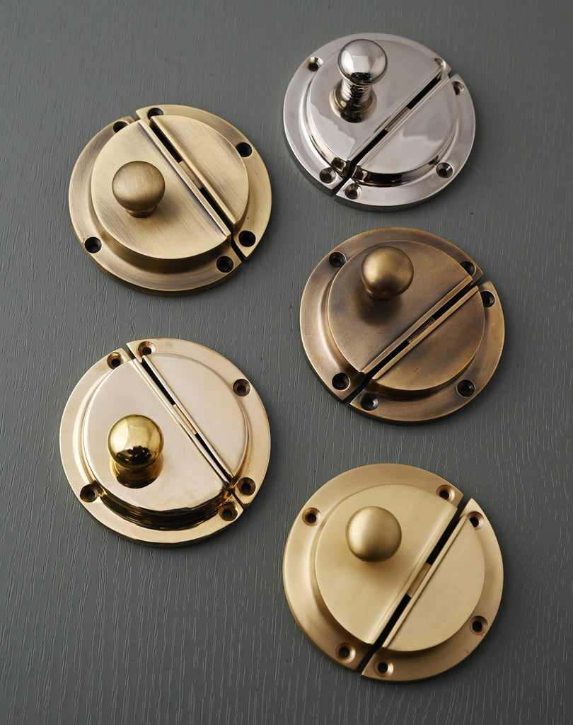 Large Round Turn Cupboard Latch | Various Finishes - Cupboard Latch - Yester Home - Yester Home
