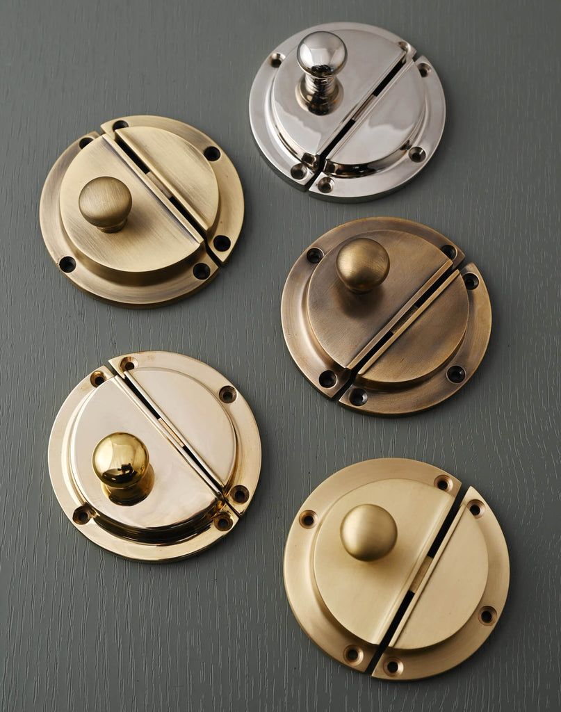 Large Round Turn Cupboard Latch | Various Finishes - Cupboard Latch - Yester Home - Yester Home
