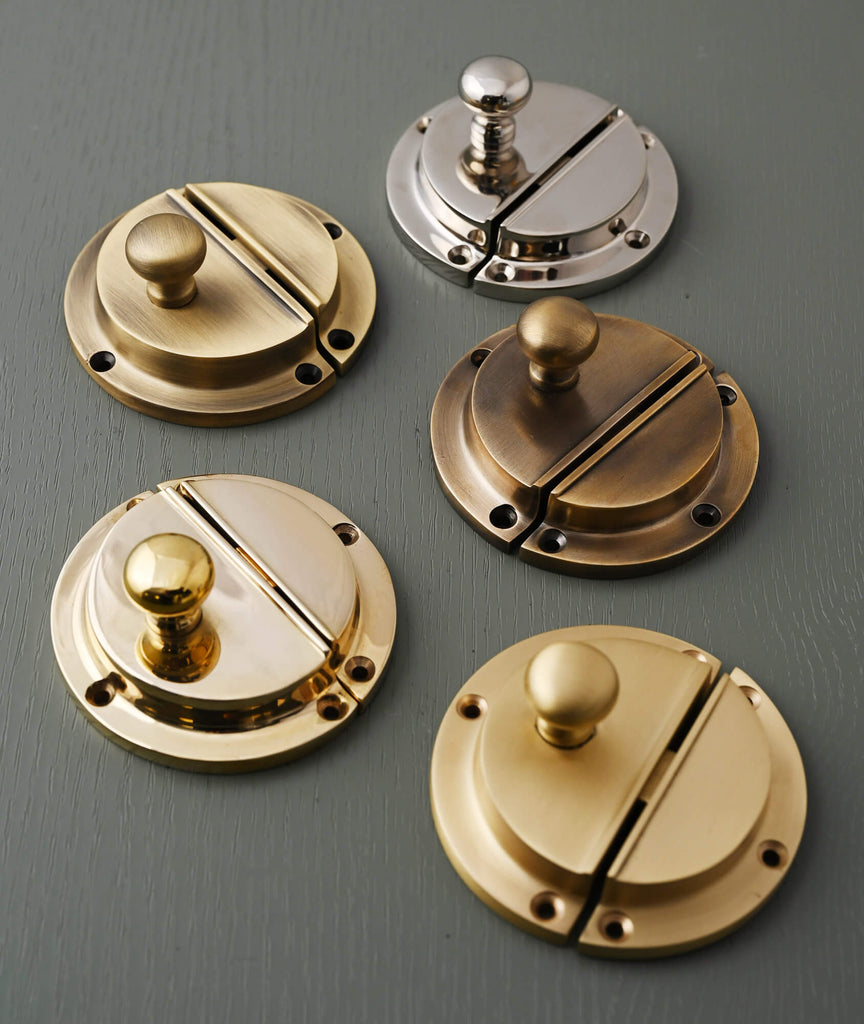 Large Round Turn Cupboard Latch | Various Finishes - Cupboard Latch - Yester Home - Yester Home
