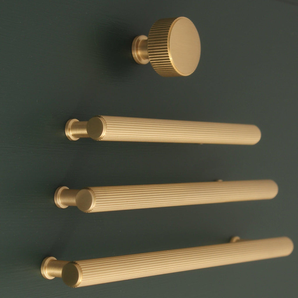 Brass Stirling Cupboard Handles-Cabinet Handles-Yester Home