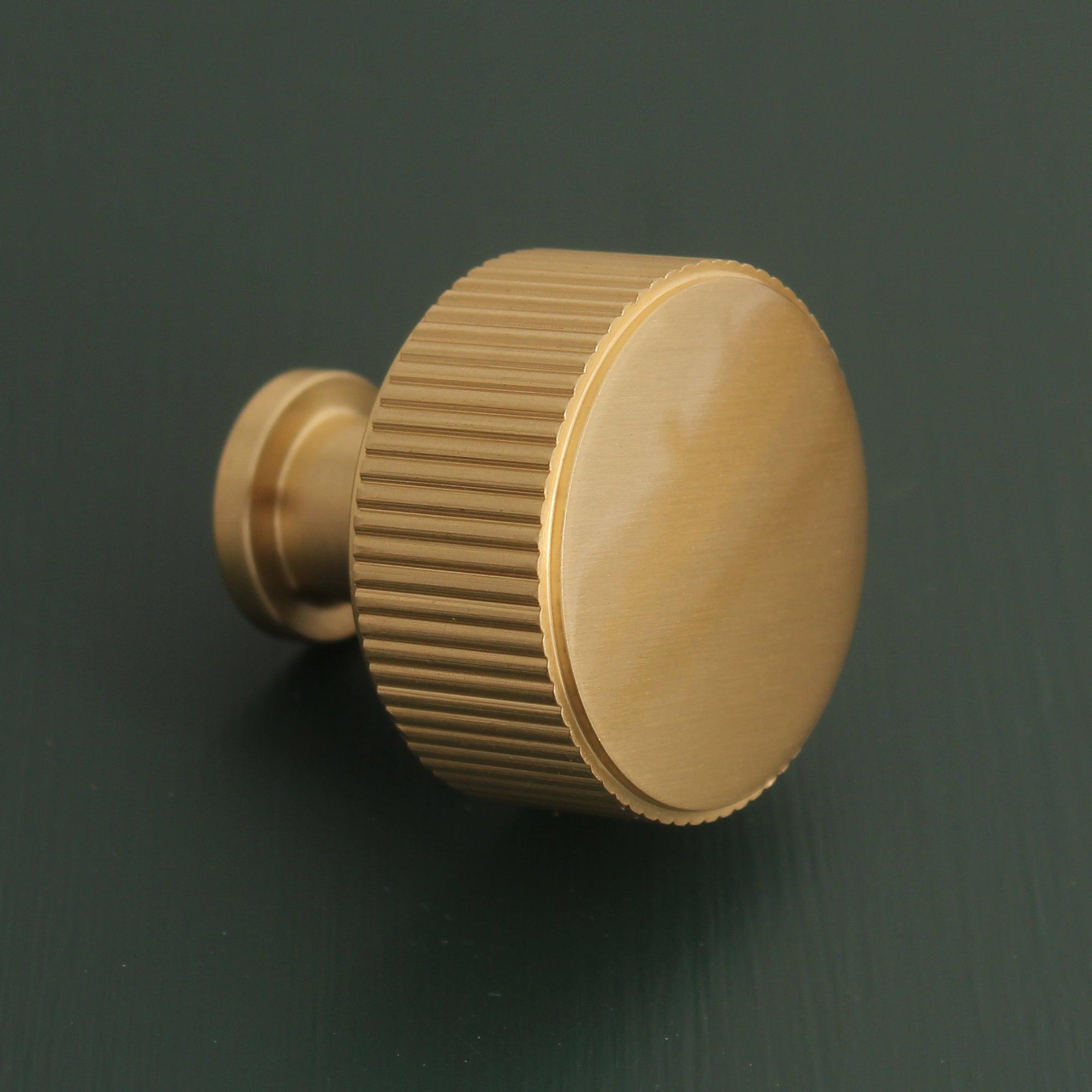 Brass Stirling Cupboard Handles-Cabinet Handles-Yester Home