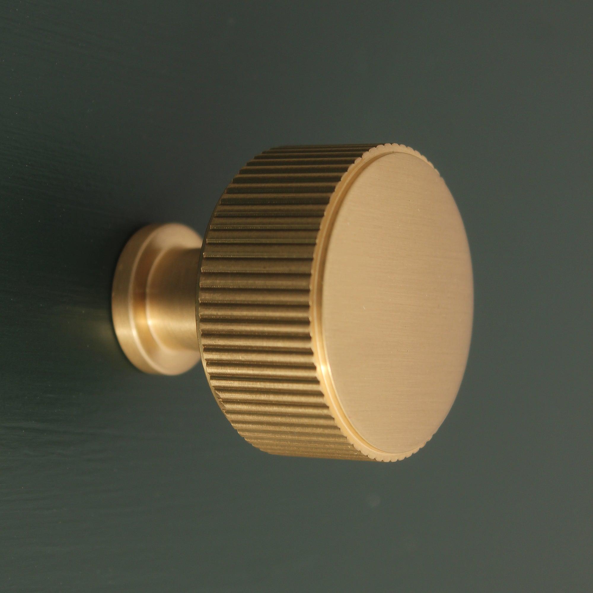 Brass Stirling Cupboard Handles-Cabinet Handles-Yester Home