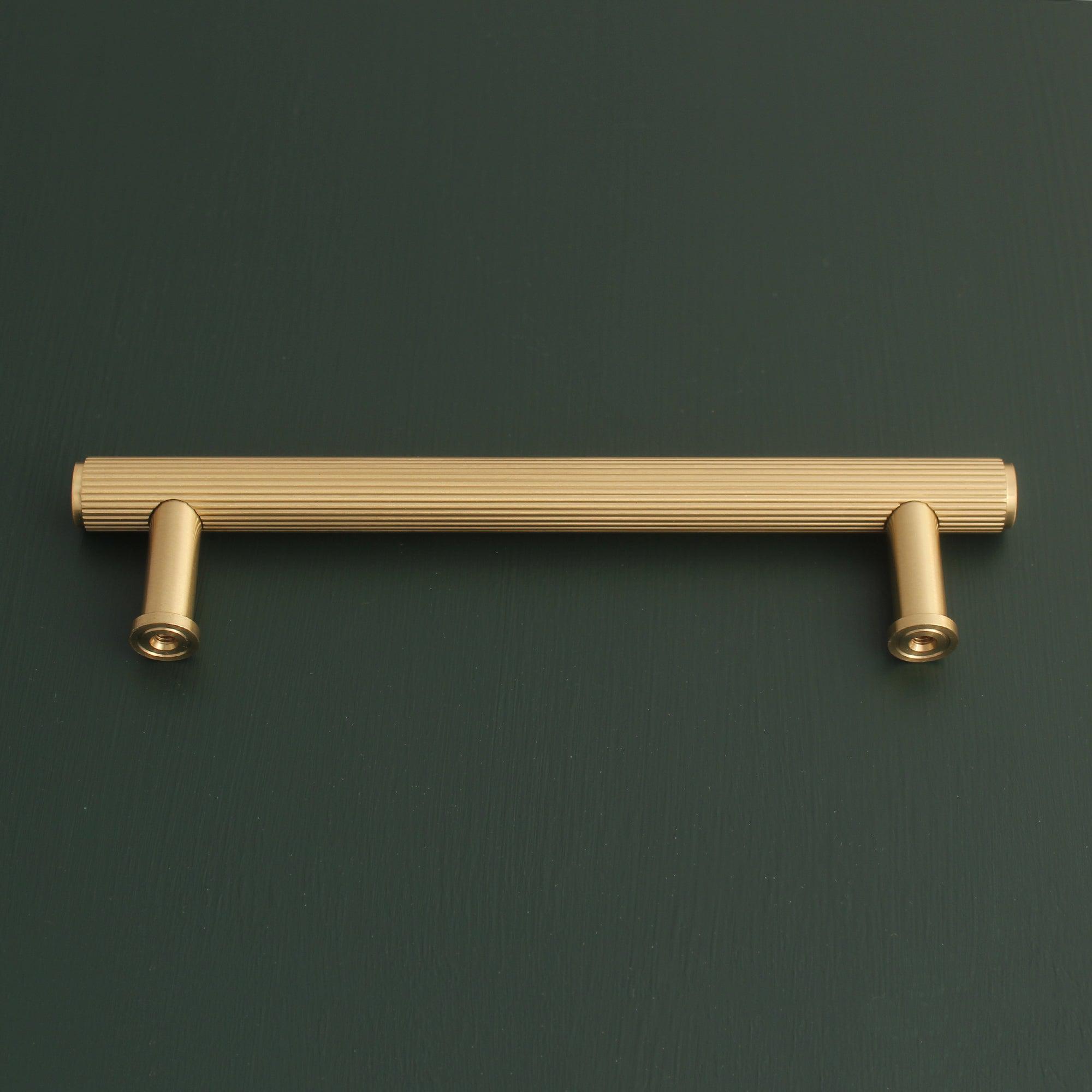 Brass Stirling Cupboard Handles-Cabinet Handles-Yester Home