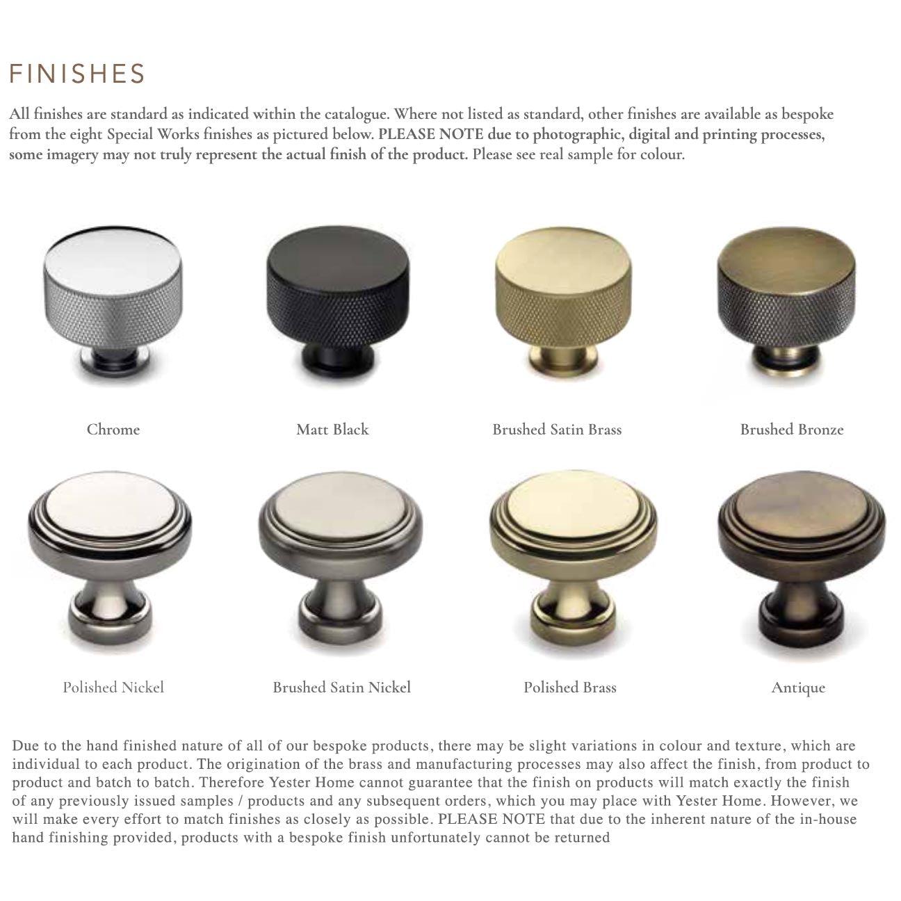 Brass Stormont Cupboard Handles-Cabinet Handles-Yester Home