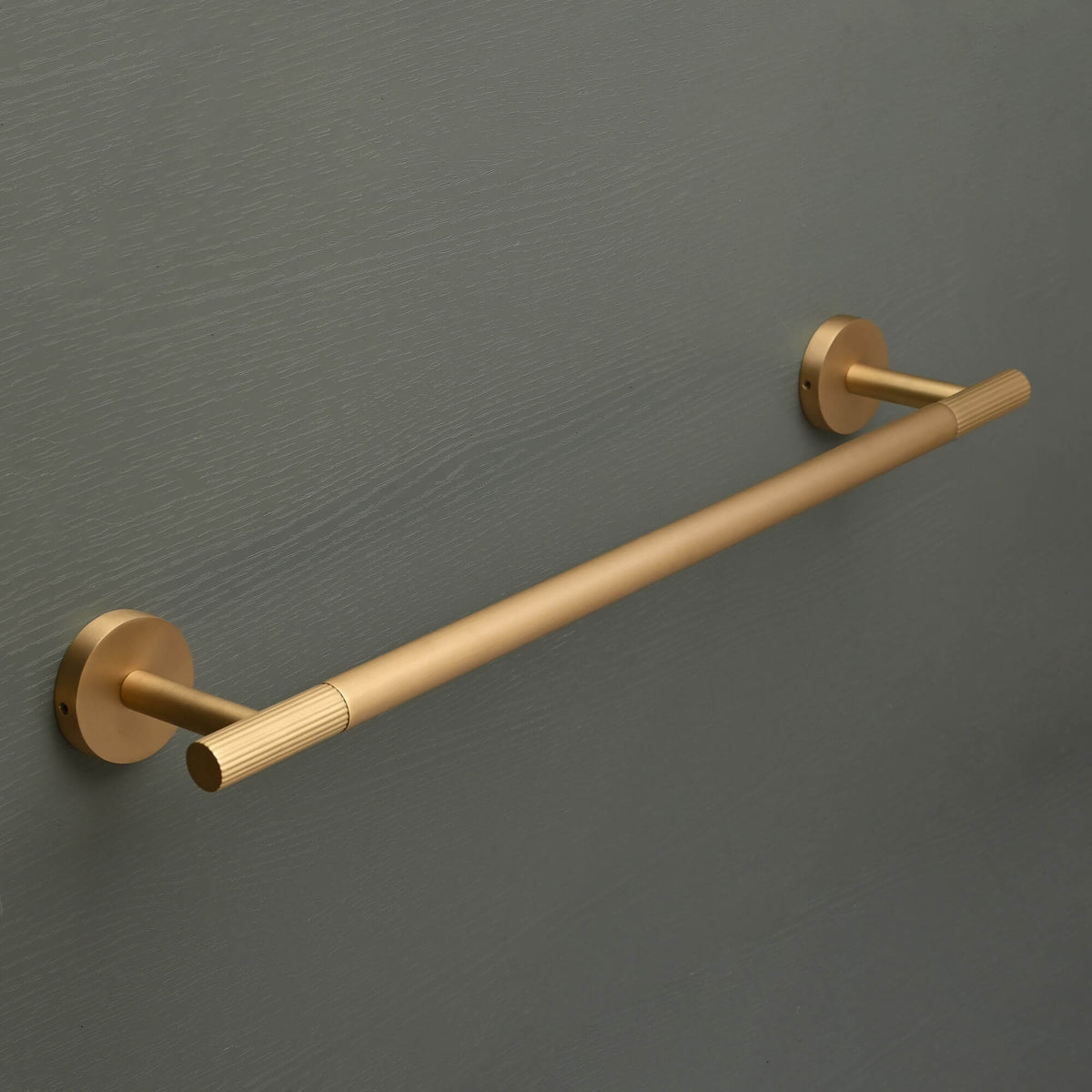 Claverley Brass Bar Towel Rail - Towel Rails - Yester Home - Yester Home