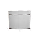 Bretforton Firescreen | Large | Silver - Fire Screens - Garden Trading - Yester Home