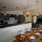 Brooklyn Balloon Cage Pendant - 6 Inch - Copper-Ceiling Lights-Yester Home