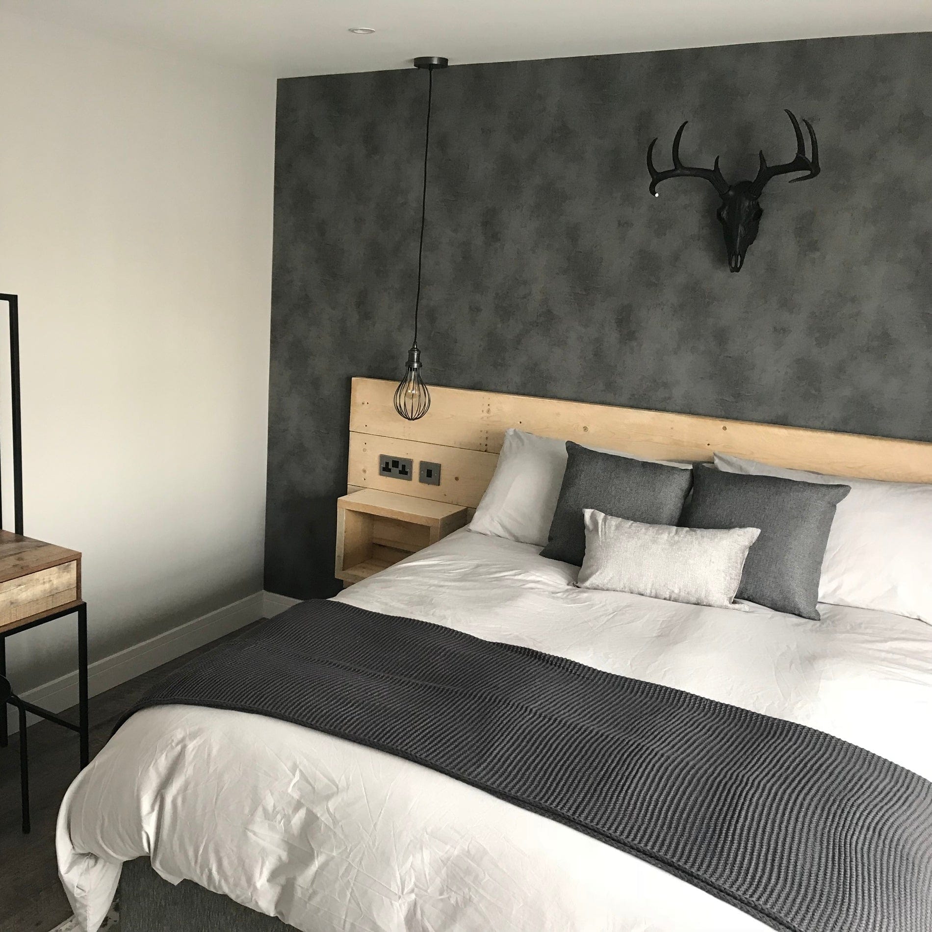 Brooklyn Balloon Cage Pendant - 6 Inch - Pewter-Ceiling Lights-Yester Home