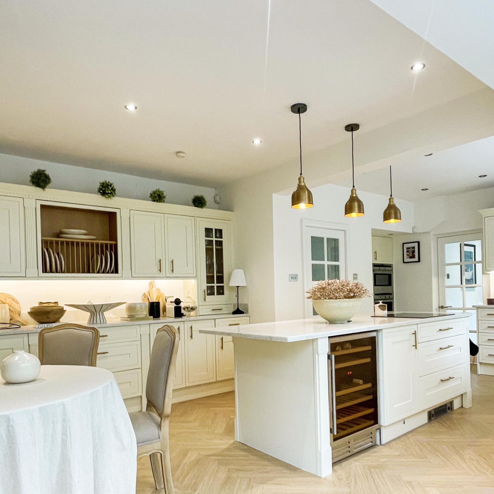 Brooklyn Cone Pendant - 7 Inch - Brass-Ceiling Lights-Yester Home