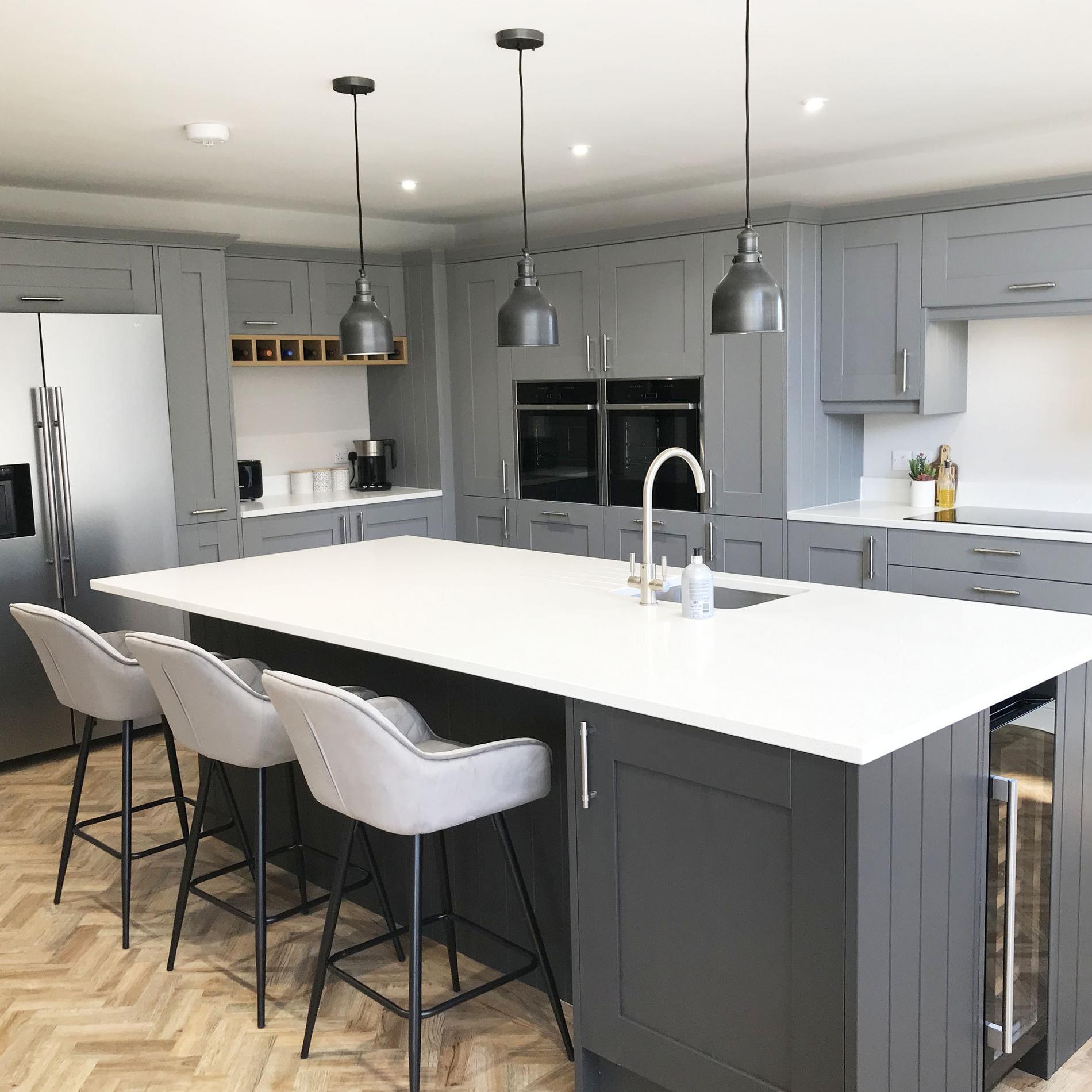 Brooklyn Cone Pendant - 7 Inch - Pewter-Ceiling Lights-Yester Home