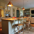 Brooklyn Dome Pendant - 13 Inch - Copper-Ceiling Lights-Yester Home