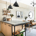 Brooklyn Dome Pendant - 13 Inch - Pewter-Ceiling Lights-Yester Home