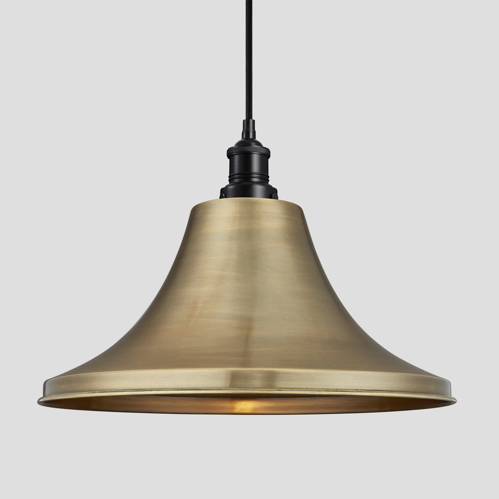 Brooklyn Giant Bell Pendant - 20 Inch - Brass-Ceiling Lights-Yester Home