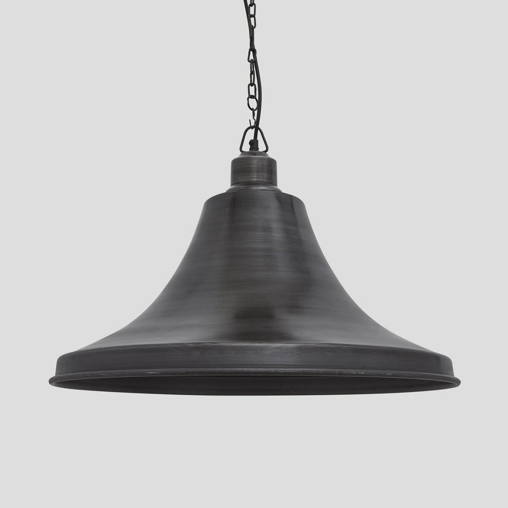 Brooklyn Giant Bell Pendant - 20 Inch - Pewter