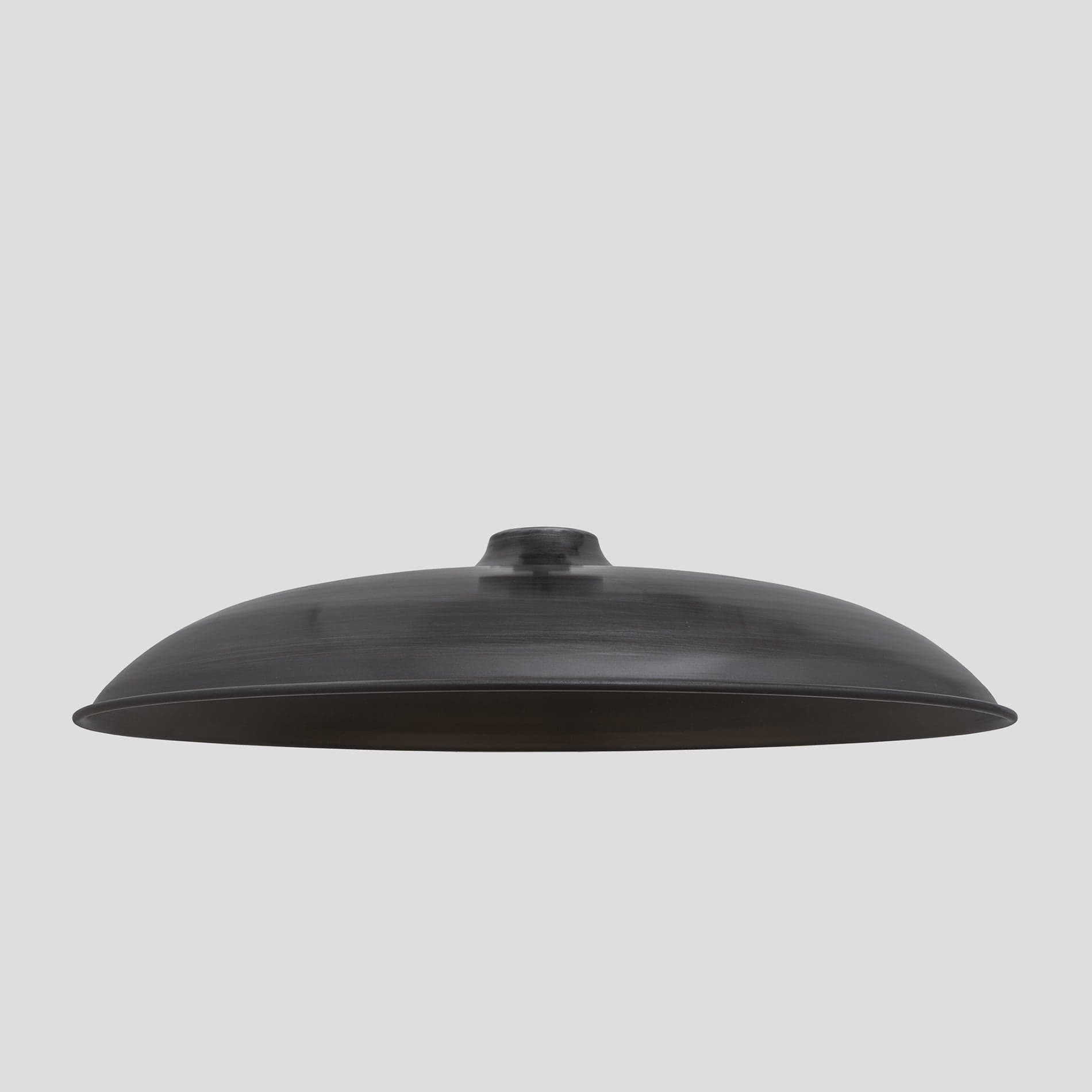 Brooklyn Giant Bowl Pendant - 24 Inch - Pewter-Ceiling Lights-Yester Home