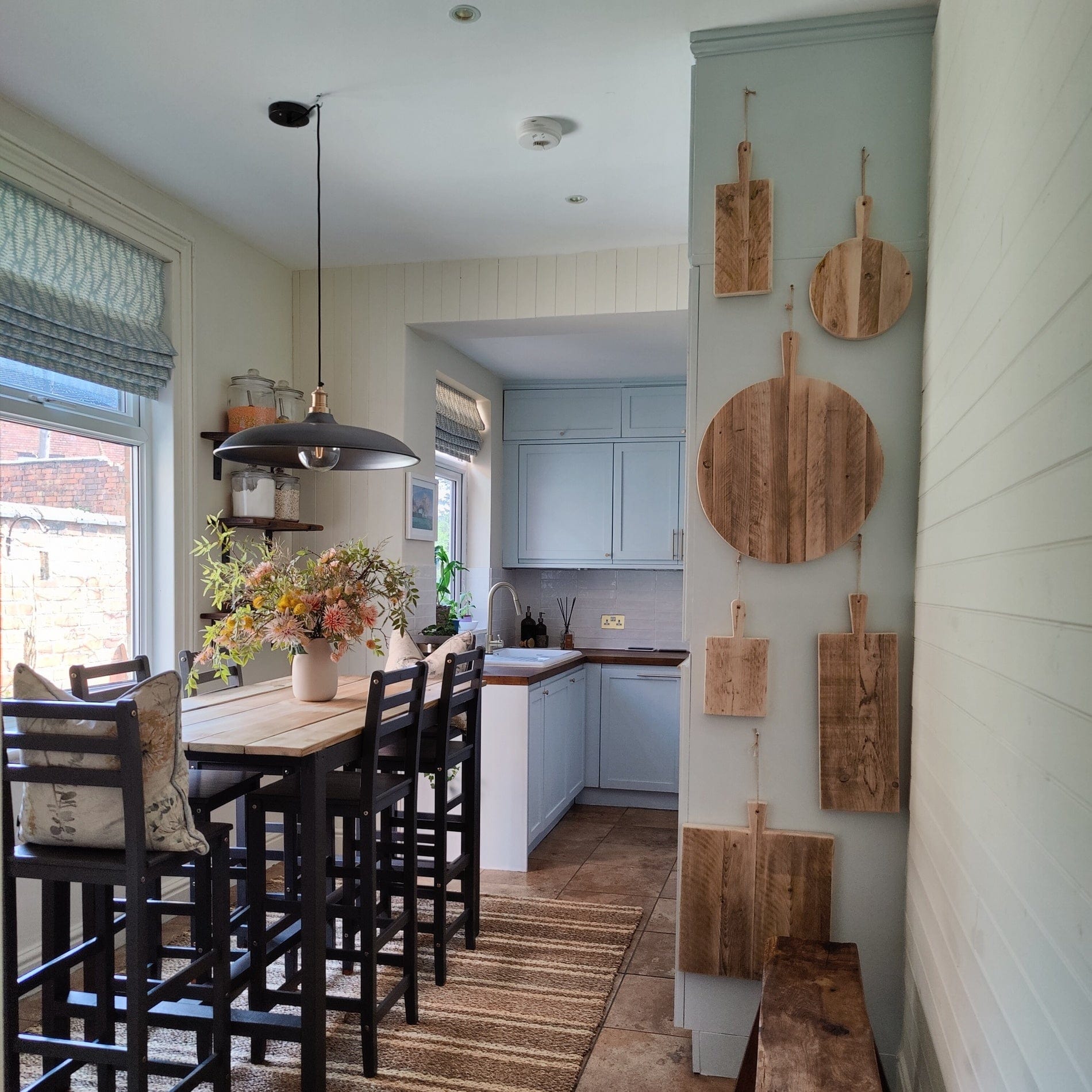 Brooklyn Giant Bowl Pendant - 24 Inch - Pewter-Ceiling Lights-Yester Home