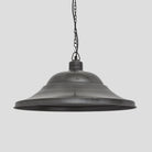 Brooklyn Giant Hat Pendant - 21 Inch - Pewter-Ceiling Lights-Yester Home