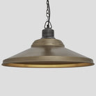 Brooklyn Giant Step Pendant - 18 Inch - Brass-Ceiling Lights-Yester Home