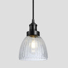 Brooklyn Glass Cone Pendant Light - 7 Inch-Ceiling Lights-Yester Home