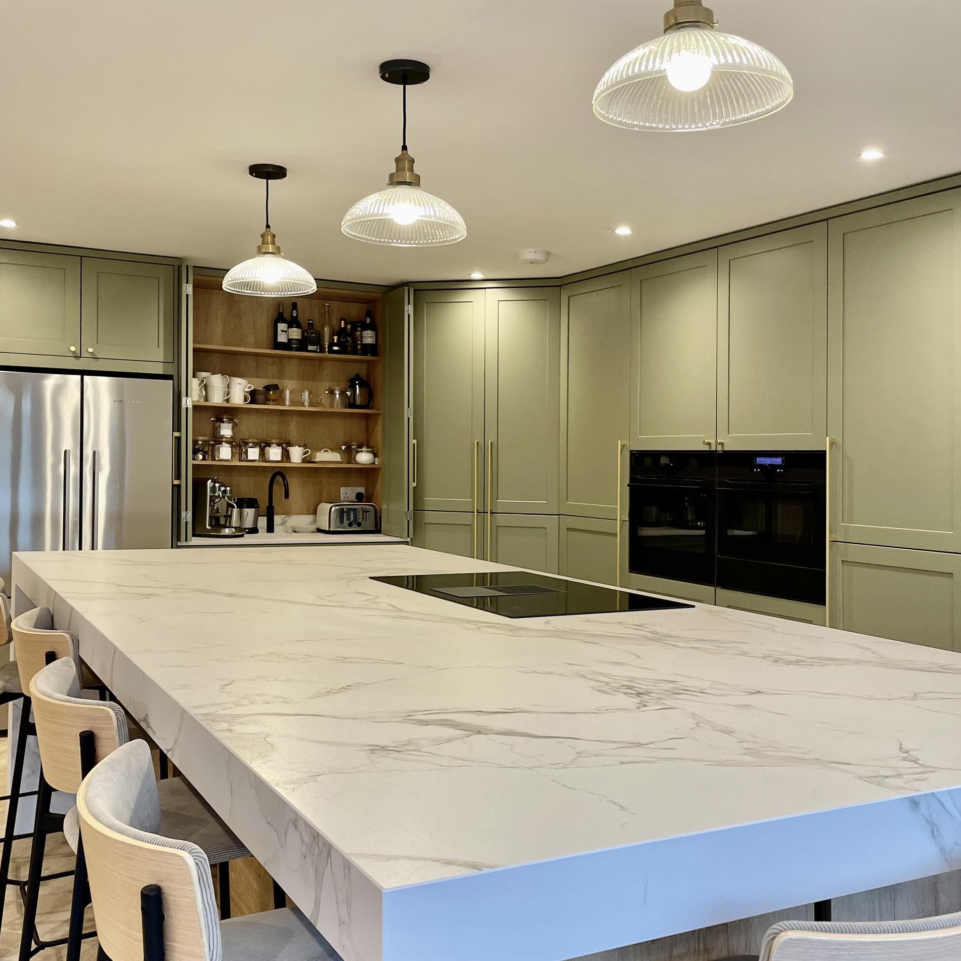 Brooklyn Glass Dome Pendant Light - 12 Inch-Ceiling Lights-Yester Home