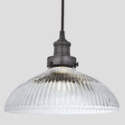 Brooklyn Glass Dome Pendant Light - 12 Inch-Ceiling Lights-Yester Home
