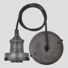 Brooklyn Glass Dome Pendant Light - 12 Inch-Ceiling Lights-Yester Home