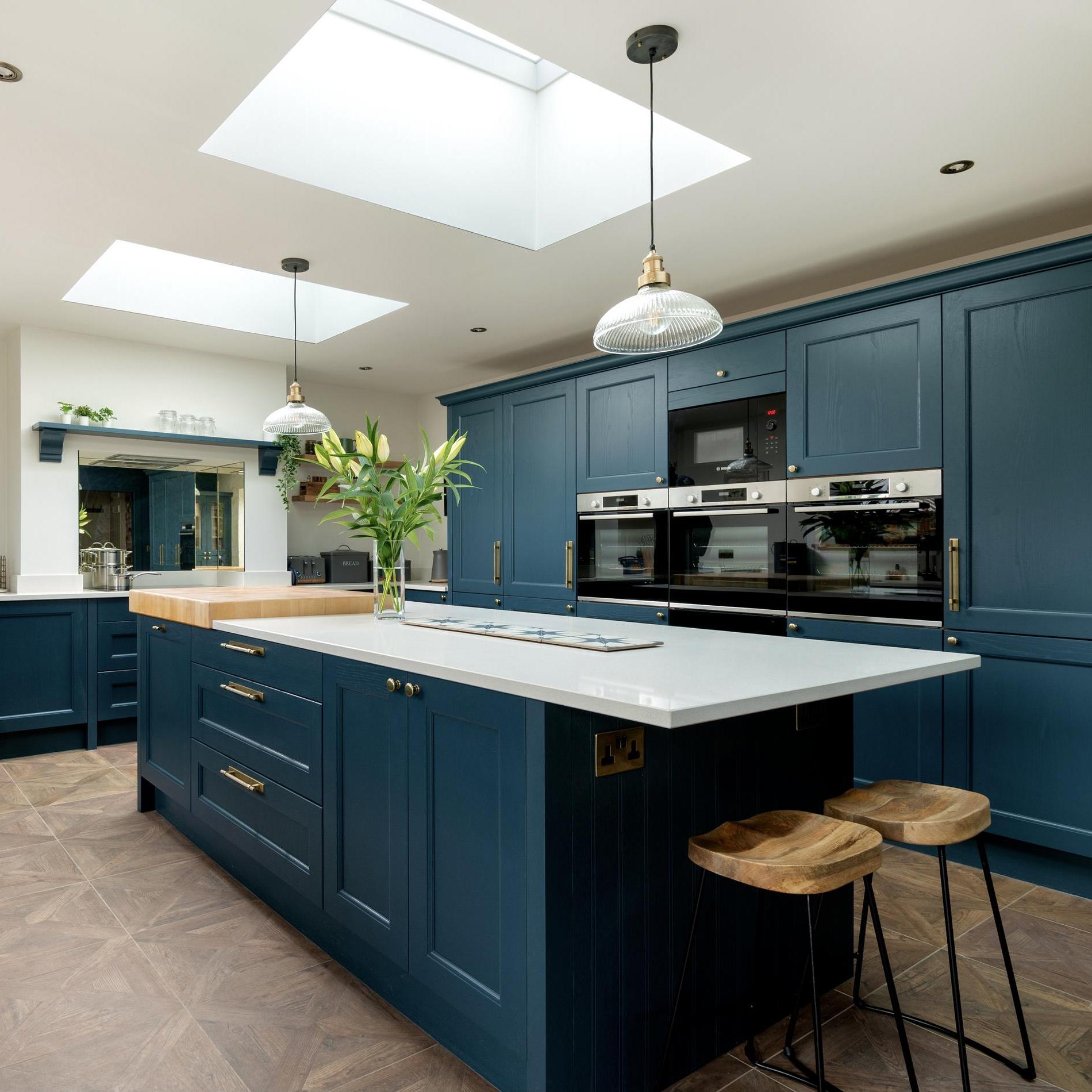 Brooklyn Glass Dome Pendant Light - 12 Inch-Ceiling Lights-Yester Home