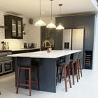 Brooklyn Glass Dome Pendant Light - 12 Inch-Ceiling Lights-Yester Home