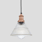 Brooklyn Glass Funnel Pendant - 7 Inch-Ceiling Lights-Yester Home