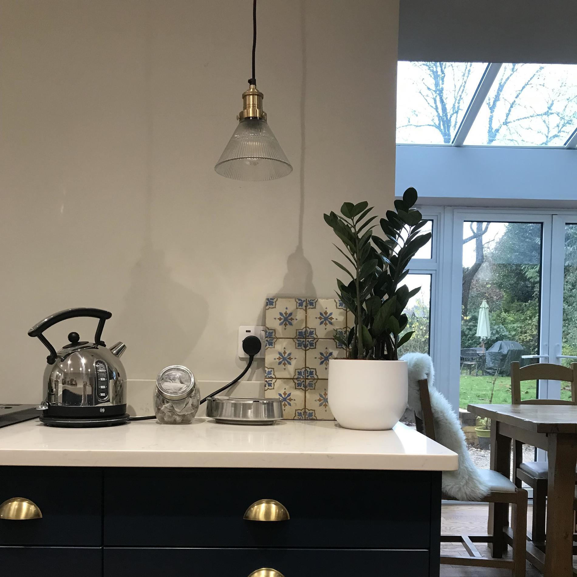 Brooklyn Glass Funnel Pendant - 7 Inch-Ceiling Lights-Yester Home