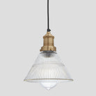 Brooklyn Glass Funnel Pendant - 7 Inch-Ceiling Lights-Yester Home