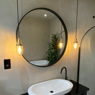 Brooklyn Outdoor & Bathroom Pendant - Brass-Ceiling Lights-Yester Home