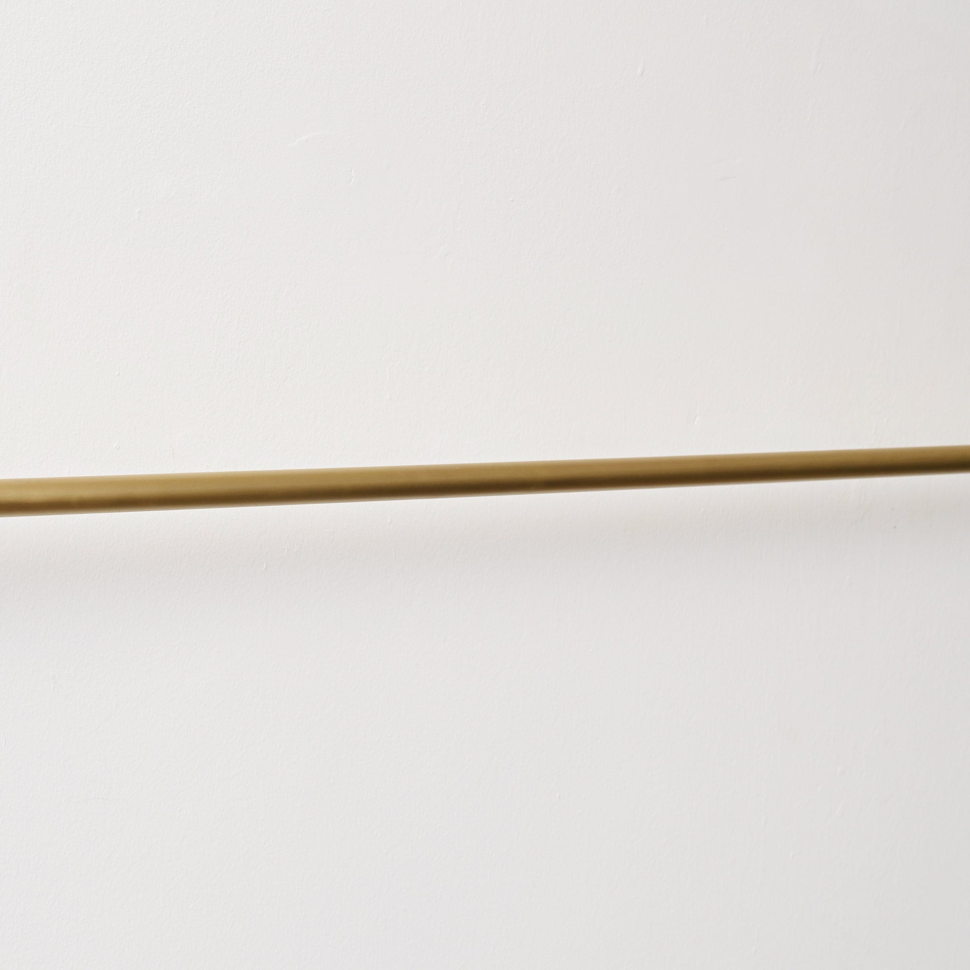 Brushed Satin Brass Hanging Rail | Lacquered - Hook Rails - Yester Home - Yester Home