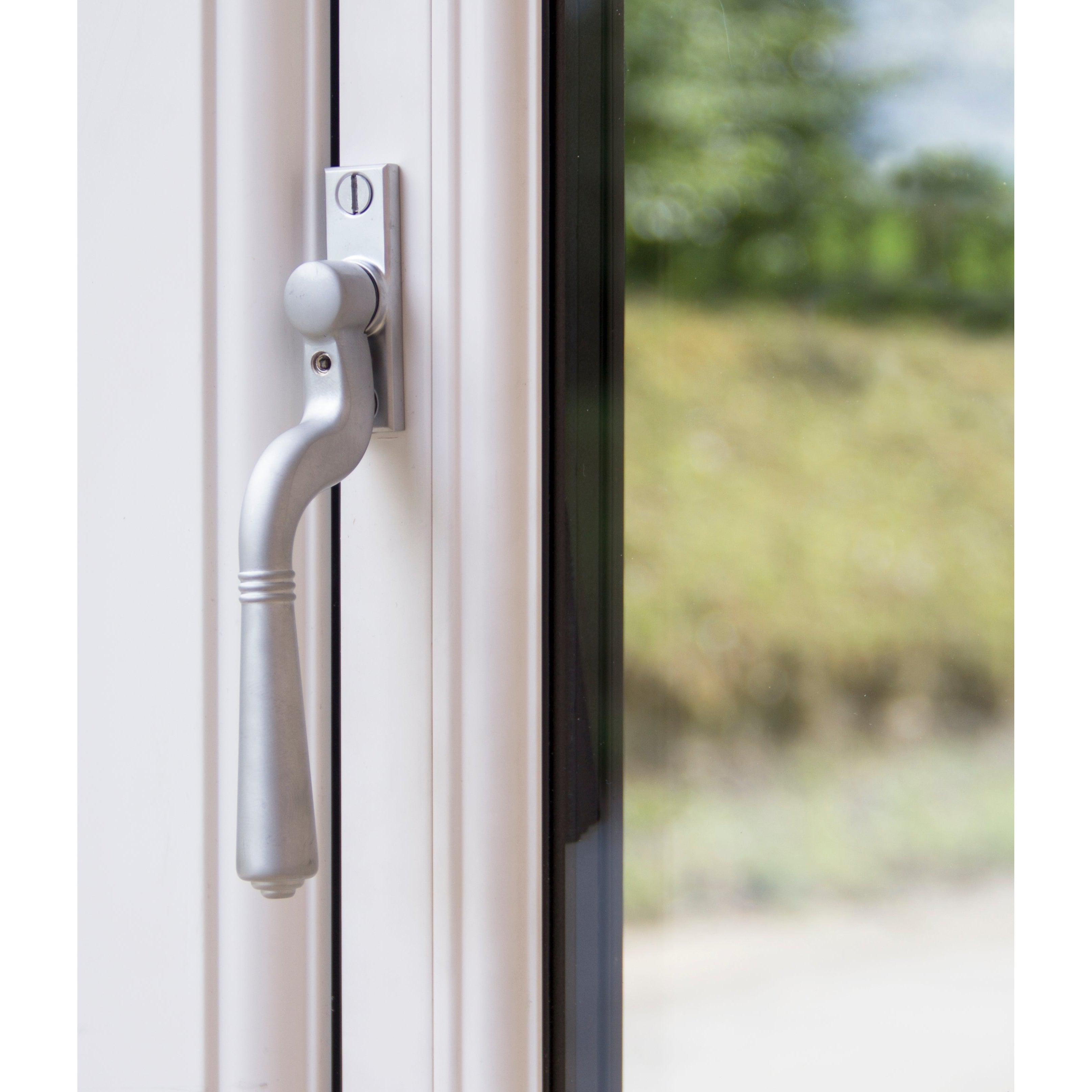 Brushed Satin Chrome Teardrop Espag | From The Anvil-Espag. Fasteners-Yester Home